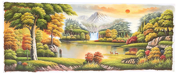 Kompatibel Landschaft für JAHRRIESNGE landscape-lpg0162 Compatible Landschaft JAHRRIESNGE for landscape-lpg0162