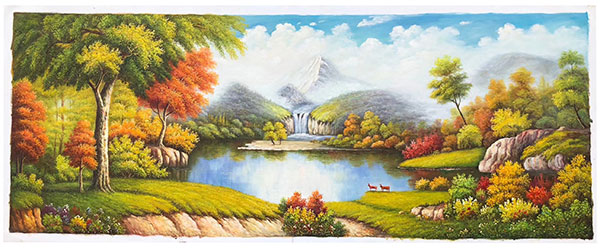 Kompatibel Landschaft für JAHRRIESNGE landscape-lpg0239 Compatible Landschaft JAHRRIESNGE for landscape-lpg0239