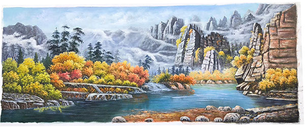 Kompatibel Landschaft für JAHRRIESNGE landscape-lpg0268 Compatible Landschaft JAHRRIESNGE for landscape-lpg0268