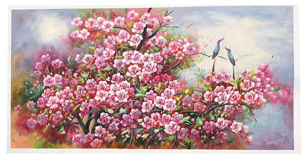 Kompatibel Ölgemälde für JAHRRIESNGE pine-flower-lpg395 Compatible Ölgemälde JAHRRIESNGE for pine-flower-lpg395