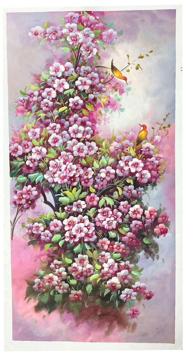 Kompatibel Ölgemälde für JAHRRIESNGE pine-flower-lpg396 Compatible Ölgemälde JAHRRIESNGE for pine-flower-lpg396