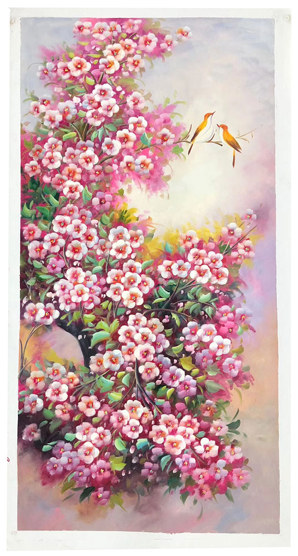 Kompatibel Ölgemälde für JAHRRIESNGE pine-flower-lpg407 Compatible Ölgemälde JAHRRIESNGE for pine-flower-lpg407