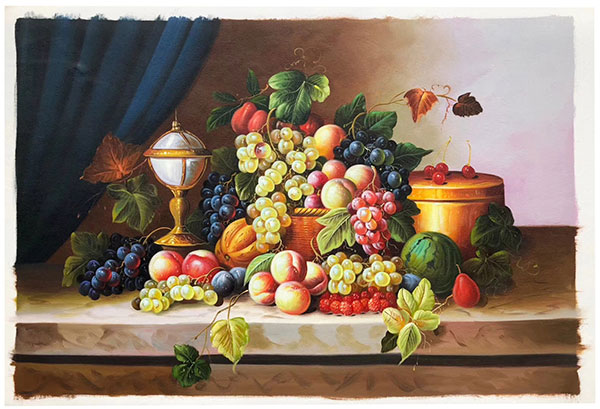 Kompatibel Ölgemälde für JAHRRIESNGE fruit-lpg409 Compatible Ölgemälde JAHRRIESNGE for fruit-lpg409