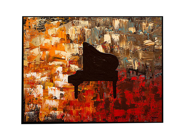 Kompatibel Abstrakt für Jahrriesnge piano-lpg0468 Compatible Abstrakt Jahrriesnge for piano-lpg0468