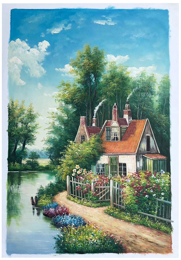 Kompatibel Landschaft für JAHRRIESNGE house-lpg0656 Compatible Landschaft JAHRRIESNGE for house-lpg0656