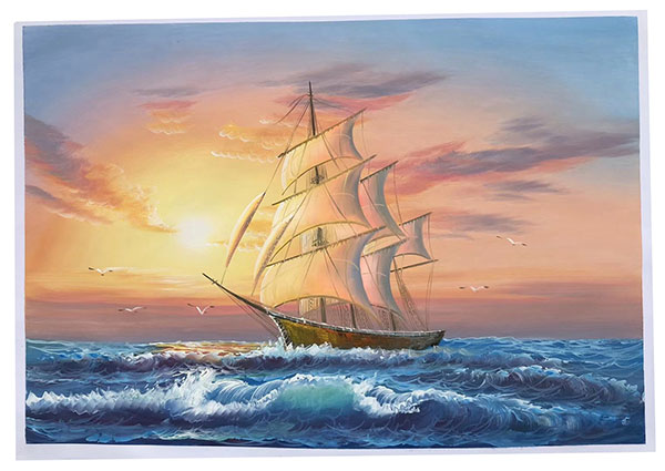 Kompatibel Landschaft für JAHRRIESNGE sailboat-lpg0703 Compatible Landschaft JAHRRIESNGE for sailboat-lpg0703