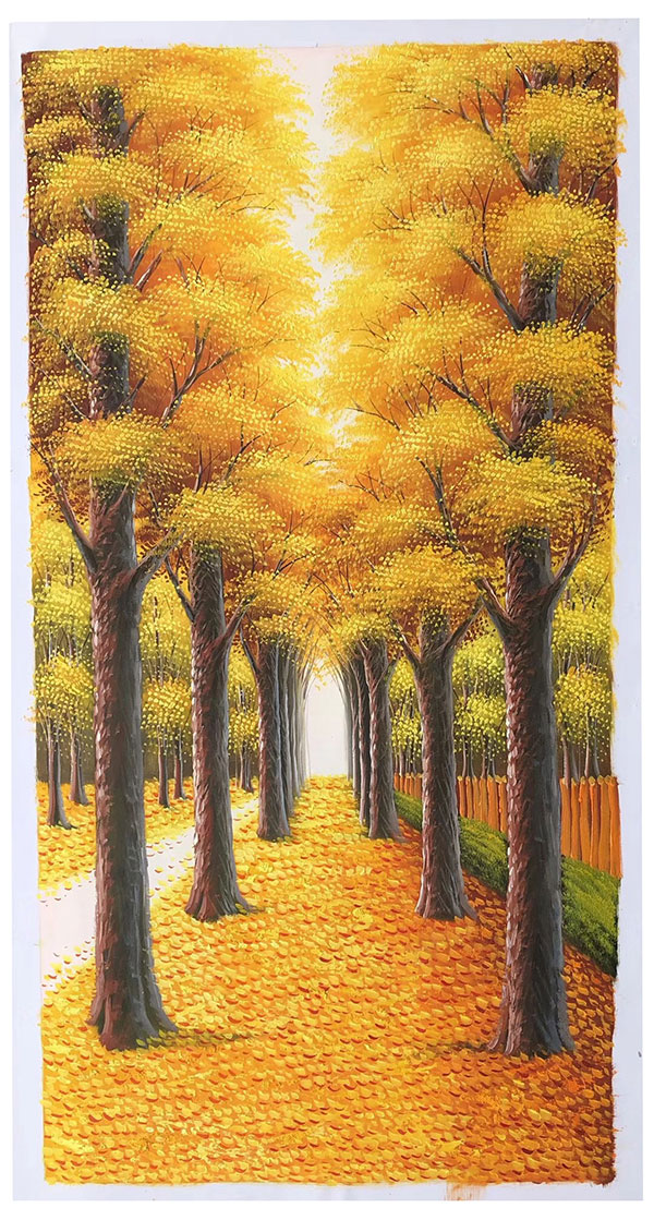 Kompatibel Landschaft für JAHRRIESNGE golden-tree-lpg0712 Compatible Landschaft JAHRRIESNGE for golden-tree-lpg0712