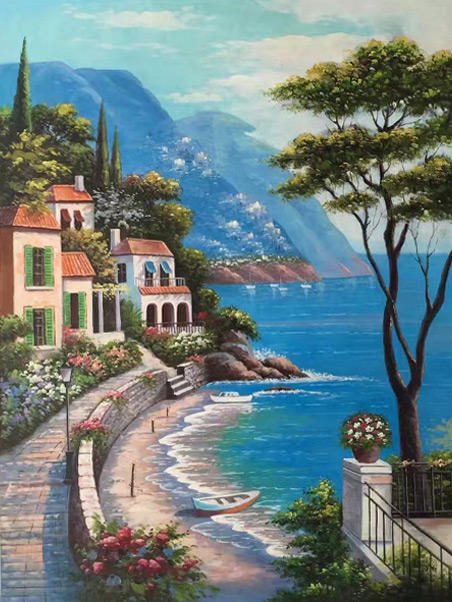 Kompatibel Landschaft für JAHRRIESNGE city-by-the-sea-lpg0768 Compatible Landschaft JAHRRIESNGE for city-by-the-sea-lpg0768