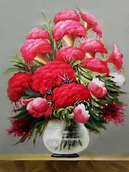 Kompatibel Stillleben für Jahrriesnge red-cockscomb-flower-lpg0886 Compatible Stillleben Jahrriesnge for red-cockscomb-flower-lpg0886