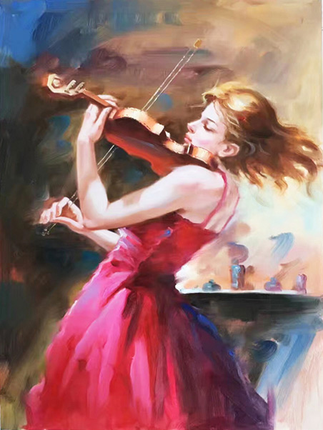 Kompatibel Porträt für Jahrriesnge girl-playing-the-violin-lpg0936 Compatible Porträt Jahrriesnge for girl-playing-the-violin-lpg0936