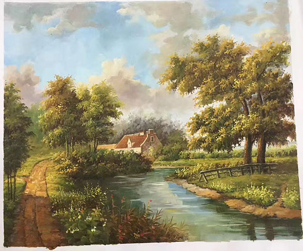 Kompatibel Landschaft für JAHRRIESNGE forest-house-lpg1052 Compatible Landschaft JAHRRIESNGE for forest-house-lpg1052