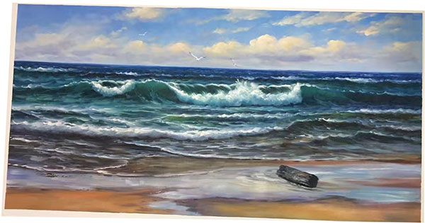 Kompatibel Landschaft für JAHRRIESNGE choppy-surf-lpg1066 Compatible Landschaft JAHRRIESNGE for choppy-surf-lpg1066