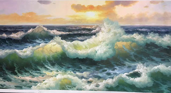 Kompatibel Landschaft für JAHRRIESNGE choppy-surf-lpg1071 Compatible Landschaft JAHRRIESNGE for choppy-surf-lpg1071