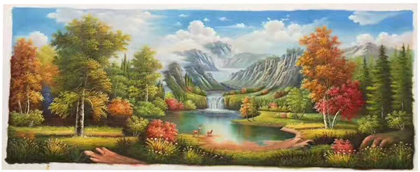 Kompatibel Landschaft für JAHRRIESNGE sunrise-lpg1073 Compatible Landschaft JAHRRIESNGE for sunrise-lpg1073