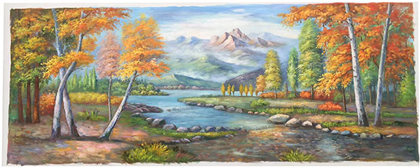 Kompatibel Landschaft für JAHRRIESNGE magnificent-mountain-river-lpg1103 Compatible Landschaft JAHRRIESNGE for magnificent-mountain-river-lpg1103