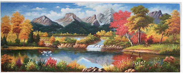 Kompatibel Landschaft für JAHRRIESNGE magnificent-mountain-river-lpg1106 Compatible Landschaft JAHRRIESNGE for magnificent-mountain-river-lpg1106