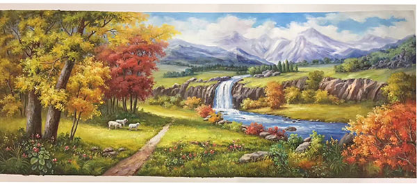 Kompatibel Landschaft für JAHRRIESNGE magnificent-mountain-river-lpg1107 Compatible Landschaft JAHRRIESNGE for magnificent-mountain-river-lpg1107