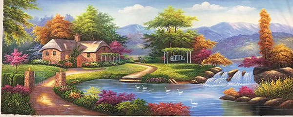 Kompatibel Landschaft für JAHRRIESNGE cozy-cottage-lpg1121 Compatible Landschaft JAHRRIESNGE for cozy-cottage-lpg1121