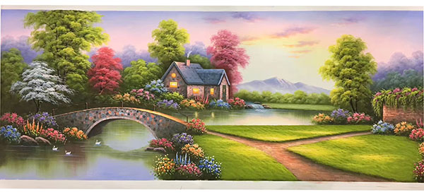 Kompatibel Landschaft für JAHRRIESNGE cozy-cottage-lpg1122 Compatible Landschaft JAHRRIESNGE for cozy-cottage-lpg1122