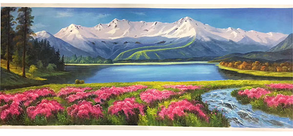 Kompatibel Landschaft für JAHRRIESNGE montains-lpg1127 Compatible Landschaft JAHRRIESNGE for montains-lpg1127