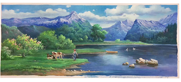 Kompatibel Landschaft für JAHRRIESNGE river-lpg1143 Compatible Landschaft JAHRRIESNGE for river-lpg1143