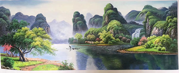 Kompatibel Landschaft für JAHRRIESNGE one-leaf-canoe-lpg1147 Compatible Landschaft JAHRRIESNGE for one-leaf-canoe-lpg1147
