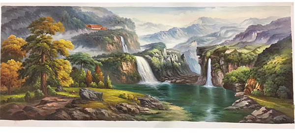 Kompatibel Landschaft für JAHRRIESNGE waterfall-lpg1180 Compatible Landschaft JAHRRIESNGE for waterfall-lpg1180