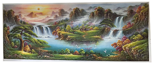 Kompatibel Landschaft für JAHRRIESNGE waterfall-lpg1187 Compatible Landschaft JAHRRIESNGE for waterfall-lpg1187