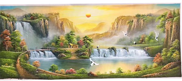 Kompatibel Landschaft für JAHRRIESNGE waterfall-lpg1188 Compatible Landschaft JAHRRIESNGE for waterfall-lpg1188