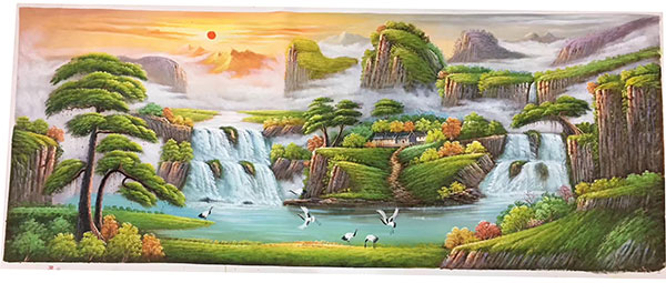 Kompatibel Landschaft für JAHRRIESNGE waterfall-lpg1189 Compatible Landschaft JAHRRIESNGE for waterfall-lpg1189