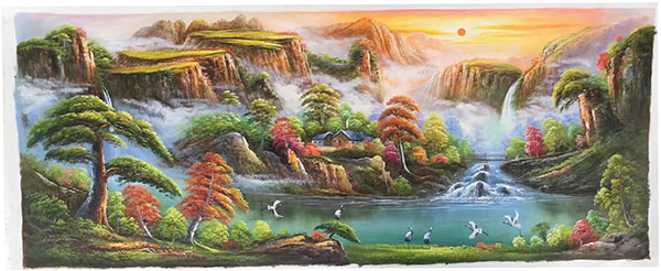 Kompatibel Landschaft für JAHRRIESNGE waterfall-lpg1191 Compatible Landschaft JAHRRIESNGE for waterfall-lpg1191