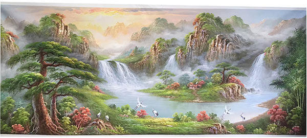 Kompatibel Landschaft für JAHRRIESNGE waterfall-lpg1192 Compatible Landschaft JAHRRIESNGE for waterfall-lpg1192