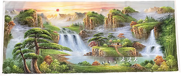 Kompatibel Landschaft für JAHRRIESNGE waterfall-lpg1196 Compatible Landschaft JAHRRIESNGE for waterfall-lpg1196