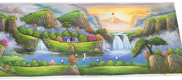Kompatibel Landschaft für JAHRRIESNGE waterfall-lpg1197 Compatible Landschaft JAHRRIESNGE for waterfall-lpg1197