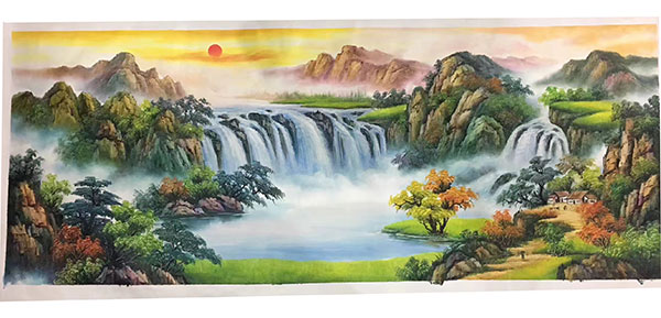 Kompatibel Landschaft für JAHRRIESNGE waterfall-lpg1198 Compatible Landschaft JAHRRIESNGE for waterfall-lpg1198