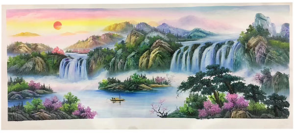 Kompatibel Landschaft für JAHRRIESNGE waterfall-lpg1199 Compatible Landschaft JAHRRIESNGE for waterfall-lpg1199