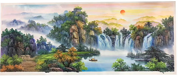 Kompatibel Landschaft für JAHRRIESNGE waterfall-lpg1200 Compatible Landschaft JAHRRIESNGE for waterfall-lpg1200