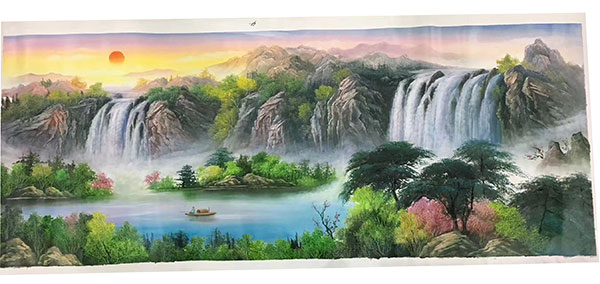 Kompatibel Landschaft für JAHRRIESNGE waterfall-lpg1201 Compatible Landschaft JAHRRIESNGE for waterfall-lpg1201