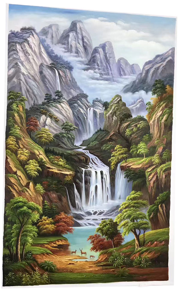 Kompatibel Landschaft für JAHRRIESNGE high-mountain-water-fall-lpg1293 Compatible Landschaft JAHRRIESNGE for high-mountain-water-fall-lpg1293