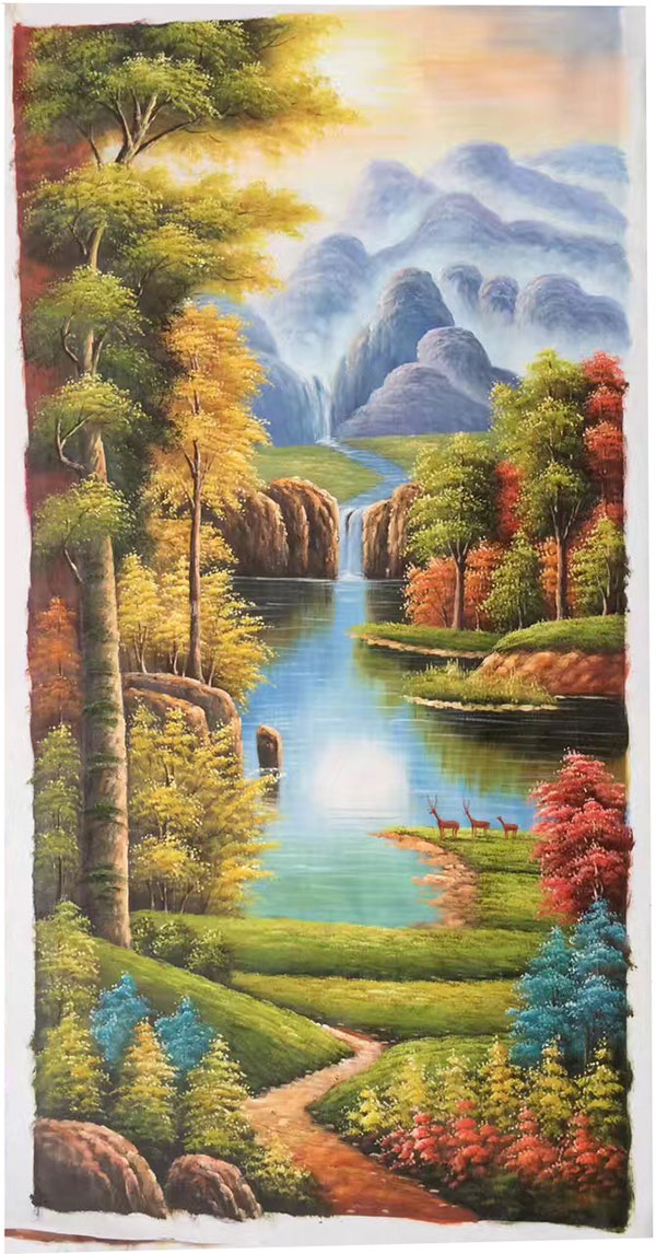 Kompatibel Landschaft für JAHRRIESNGE waterfall-lpg1305 Compatible Landschaft JAHRRIESNGE for waterfall-lpg1305