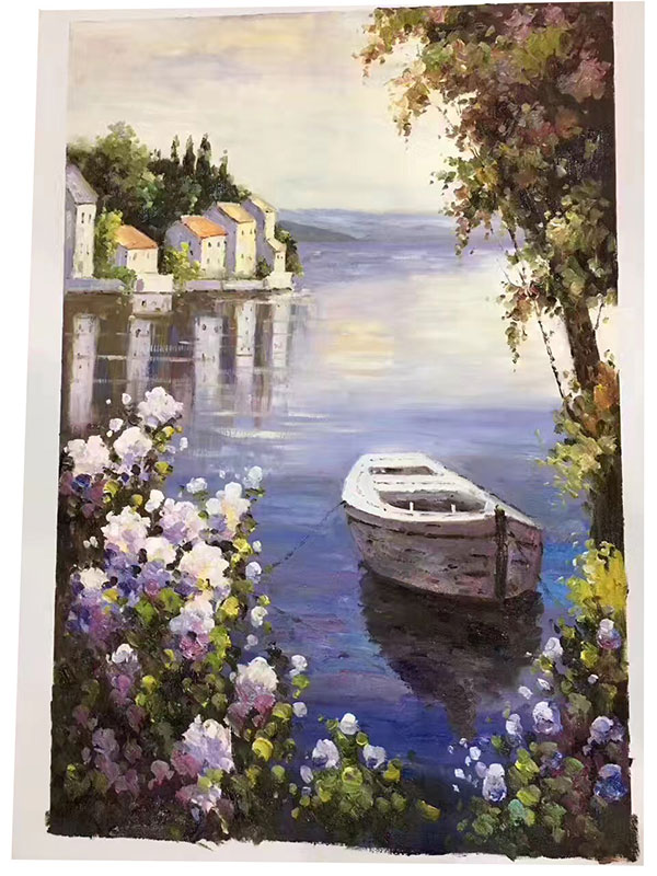 Kompatibel Landschaft für JAHRRIESNGE village-and-boat-lpg1308 Compatible Landschaft JAHRRIESNGE for village-and-boat-lpg1308