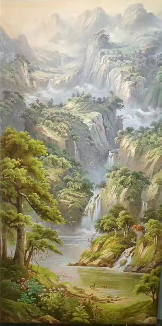 Kompatibel Landschaft für JAHRRIESNGE waterfall-lpg1326 Compatible Landschaft JAHRRIESNGE for waterfall-lpg1326