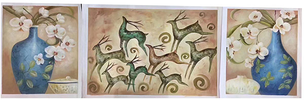 Kompatibel Blumen für JAHRRIESNGE mixed-flowers-deers-lpg1334 Compatible Blumen JAHRRIESNGE for mixed-flowers-deers-lpg1334