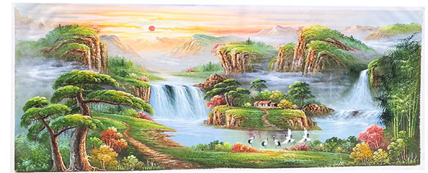 Kompatibel Landschaft für JAHRRIESNGE sunrise-waterfall-lpg1365 Compatible Landschaft JAHRRIESNGE for sunrise-waterfall-lpg1365