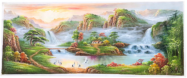 Kompatibel Landschaft für JAHRRIESNGE waterfall-lpg1367 Compatible Landschaft JAHRRIESNGE for waterfall-lpg1367