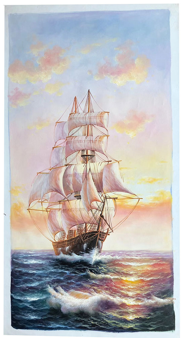 Kompatibel Landschaft für JAHRRIESNGE sailboat-lpg1376 Compatible Landschaft JAHRRIESNGE for sailboat-lpg1376