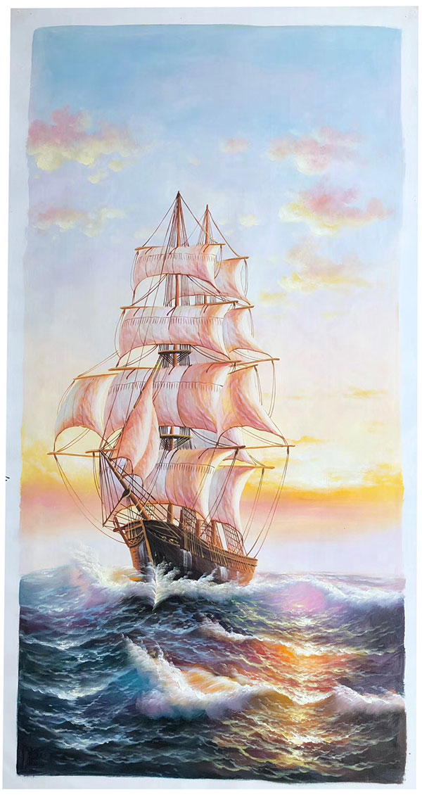 Kompatibel Landschaft für JAHRRIESNGE sailboat-lpg1378 Compatible Landschaft JAHRRIESNGE for sailboat-lpg1378