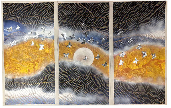 Kompatibel Landschaft für JAHRRIESNGE birds-moon-lpg1472 Compatible Landschaft JAHRRIESNGE for birds-moon-lpg1472