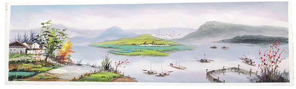 Kompatibel Landschaft für JAHRRIESNGE boats-lpg1487 Compatible Landschaft JAHRRIESNGE for boats-lpg1487