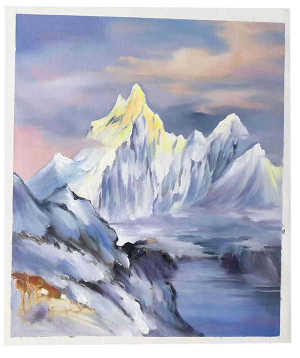 Kompatibel Landschaft für JAHRRIESNGE snow-mountain-lpg1644 Compatible Landschaft JAHRRIESNGE for snow-mountain-lpg1644